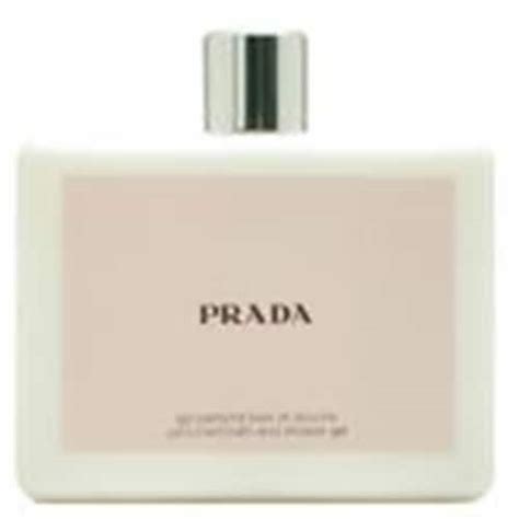 prada shower gel for women.